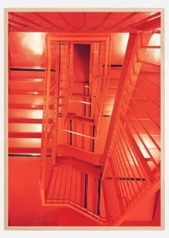 Look up the stairs Plakat (21x29.7 cm (A4))