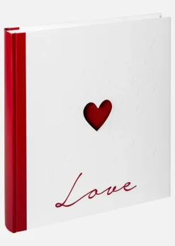 Love Bryllupsalbum Hvid - 25,7x29,2 cm (50 Hvide sider / 25 ark)