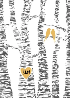 Love in a tree (21x29,7 cm (A4))