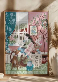 Love of reading Plakat (21x29.7 cm (A4))