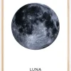 Luna Plakat (21x29.7 cm (A4))