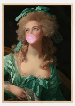 Madame Bubble-Gum Plakat (21x29.7 cm (A4))