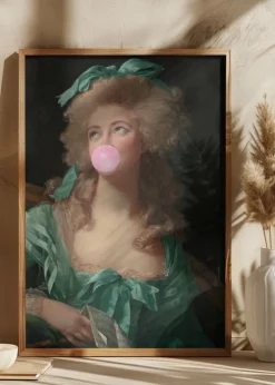 Madame Bubble-Gum Plakat (21x29.7 cm (A4))