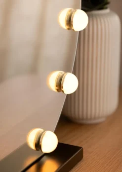 Makeupspejl Flawless Sort 47x50 cm