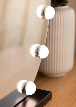 Makeupspejl Flawless Sort 47x50 cm