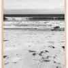 Malibu Beach sand Plakat (21x29.7 cm (A4))