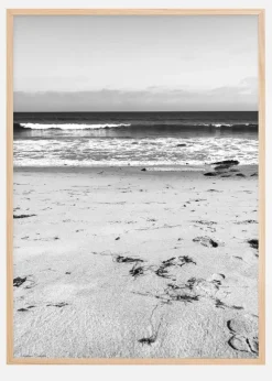 Malibu Beach sand Plakat (21x29.7 cm (A4))