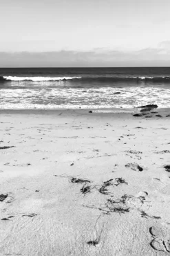 Malibu Beach sand Plakat (21x29.7 cm (A4))