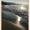 Malibu Beach View Plakat (21x29.7 cm (A4))