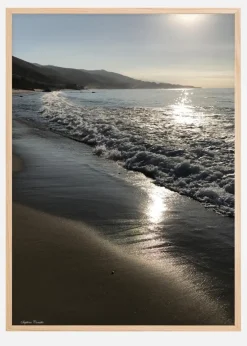 Malibu Beach View Plakat (21x29.7 cm (A4))