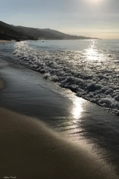 Malibu Beach View Plakat (21x29.7 cm (A4))