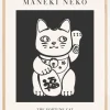 Manekineko Plakat (21x29.7 cm (A4))