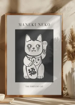 Manekineko Plakat (21x29.7 cm (A4))