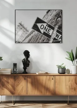 Manhattan Bridge One Way Plakat (21x29.7 cm (A4))