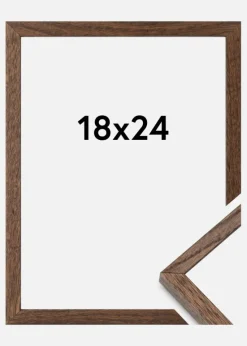 Massive Oak Akrylglas Dark Painted 18x24 cm