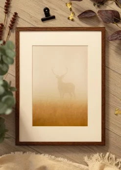 Massive Oak Akrylglas Dark Painted 18x24 cm