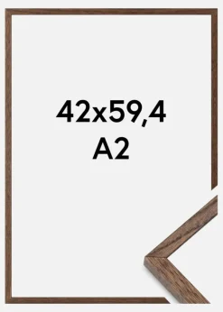 Massive Oak Akrylglas Dark Painted 42x59,4 cm (A2)