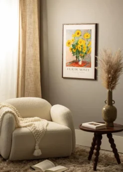 Massive Oak Akrylglas Dark Painted 42x59,4 cm (A2)