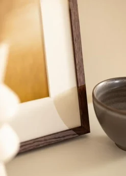 Massive Oak Akrylglas Dark Painted 70x100 cm