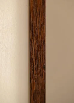 Massive Oak Akrylglas Dark Painted 70x100 cm