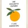 Me encanta espana Plakat (21x29.7 cm (A4))