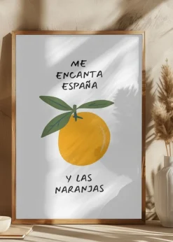 Me encanta espana Plakat (21x29.7 cm (A4))