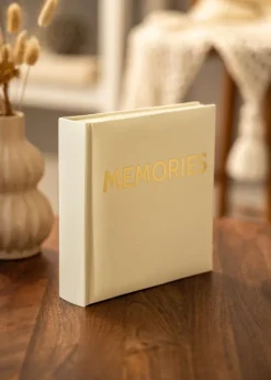 Memories Linen Album Lysegrå - 200 billeder i 10x15 cm