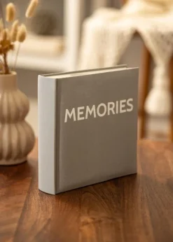 Memories Linen Album Mørkegrå - 200 billeder i 10x15 cm