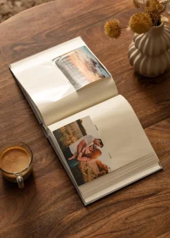 Memories Linen Album Mørkegrå - 200 billeder i 10x15 cm