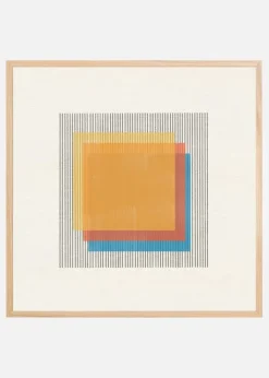 Midcentury Modern Object No1. Plakat (30x30 cm)