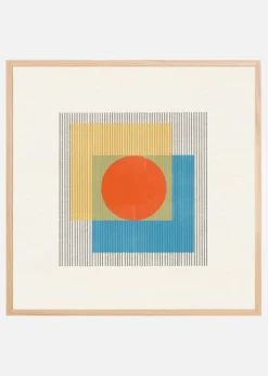 Midcentury Modern Object No3. Plakat (30x30 cm)