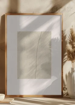 Minimalist Texture Paper No.1 Plakat (21x29.7 cm (A4))