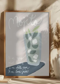 Mojito Plakat (21x29.7 cm (A4))
