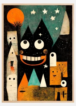 Monster Ville Plakat (21x29.7 cm (A4))