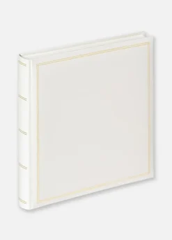 Monza Album Classic Hvid - 34x33 cm (60 Hvide sider / 30 blade)