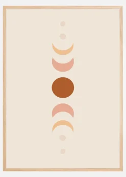Moonphase No1 Plakat (21x29.7 cm (A4))