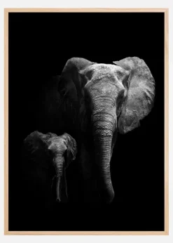 Mother and Child Plakat (21x29.7 cm (A4))