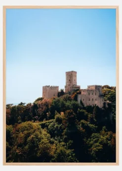 Mountain Castle Plakat (21x29.7 cm (A4))