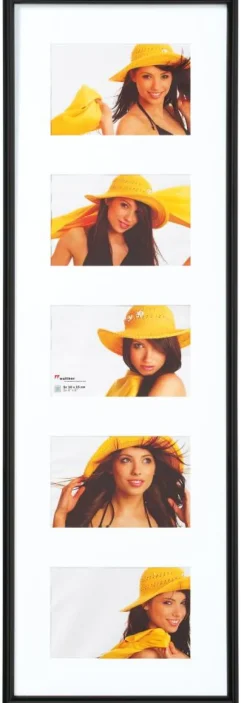 New Lifestyle Collageramme Sort - 5 Billeder (10x15 cm)