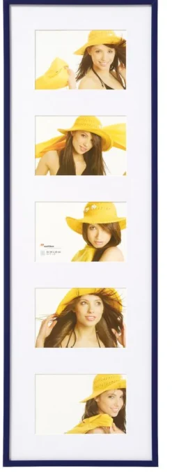 New Lifestyle Collageramme Blå - 5 Billeder