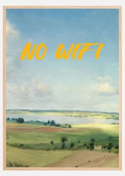 No Wifi Plakat (21x29.7 cm (A4))