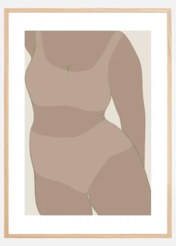 NUDE Plakat (21x29.7 cm (A4))