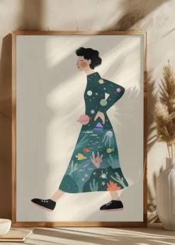 Ocean Walk Plakat (21x29.7 cm (A4))