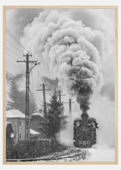 Old Train Plakat (21x29.7 cm (A4))