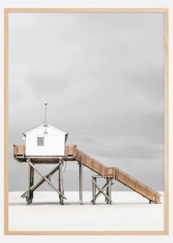 On the beach Plakat (21x29.7 cm (A4))