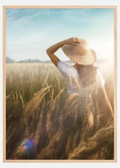 On The Fields Plakat (21x29.7 cm (A4))