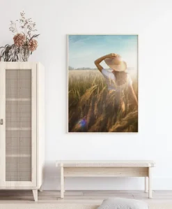 On The Fields Plakat (21x29.7 cm (A4))