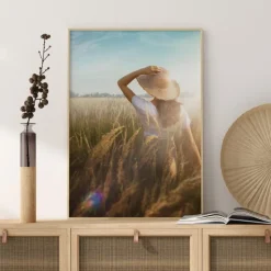 On The Fields Plakat (21x29.7 cm (A4))