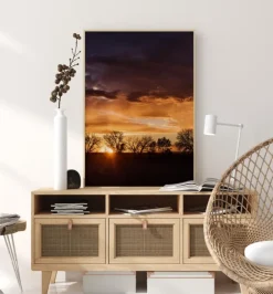 Orange Sky Plakat (21x29.7 cm (A4))