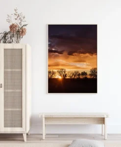 Orange Sky Plakat (21x29.7 cm (A4))